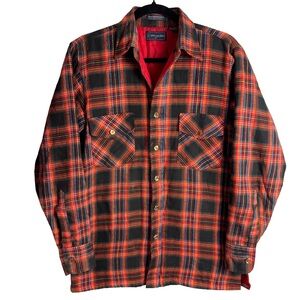 Van Heusen Winterweights Quilted Flannel Shirt Jacket – Size Small